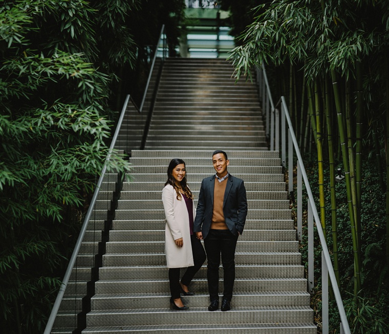 shangri-la vancouver engagement session