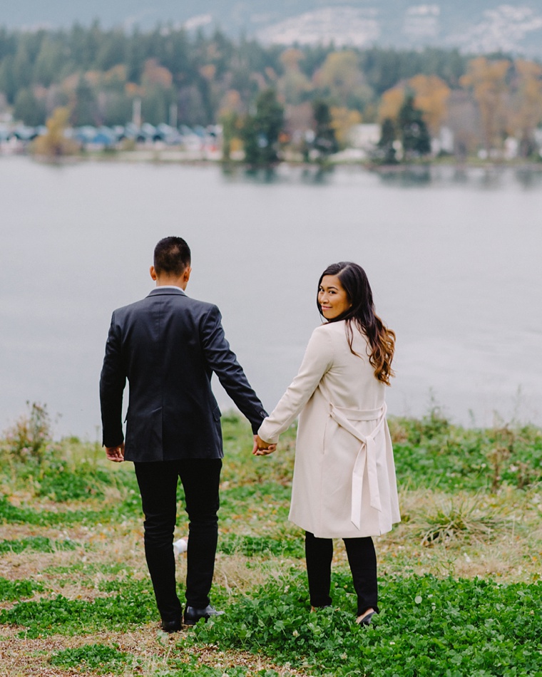 candid vancouver engagement session