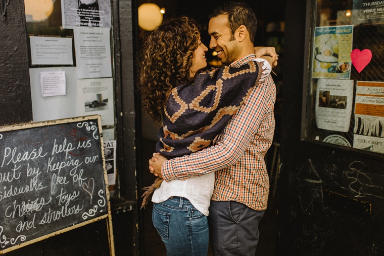 engagement session at le march st george