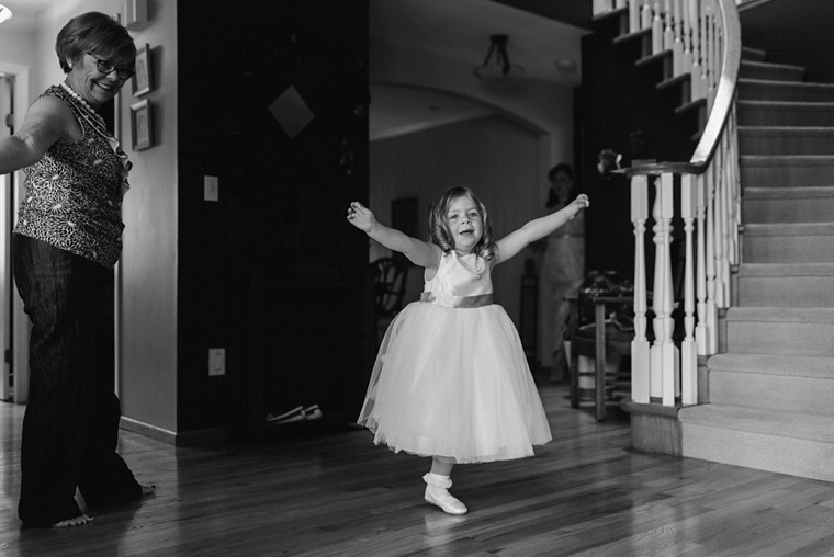 cute flowergirl twirling