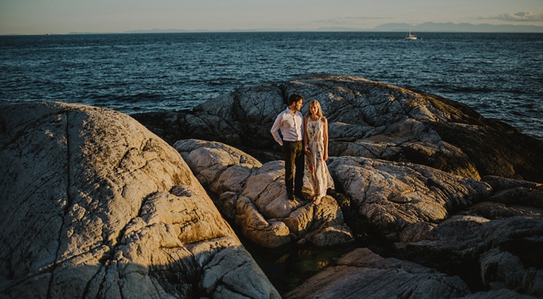 sunset portrait at lighthouse park