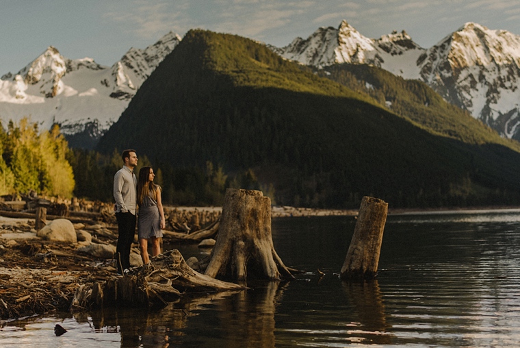 jones lake engagement session
