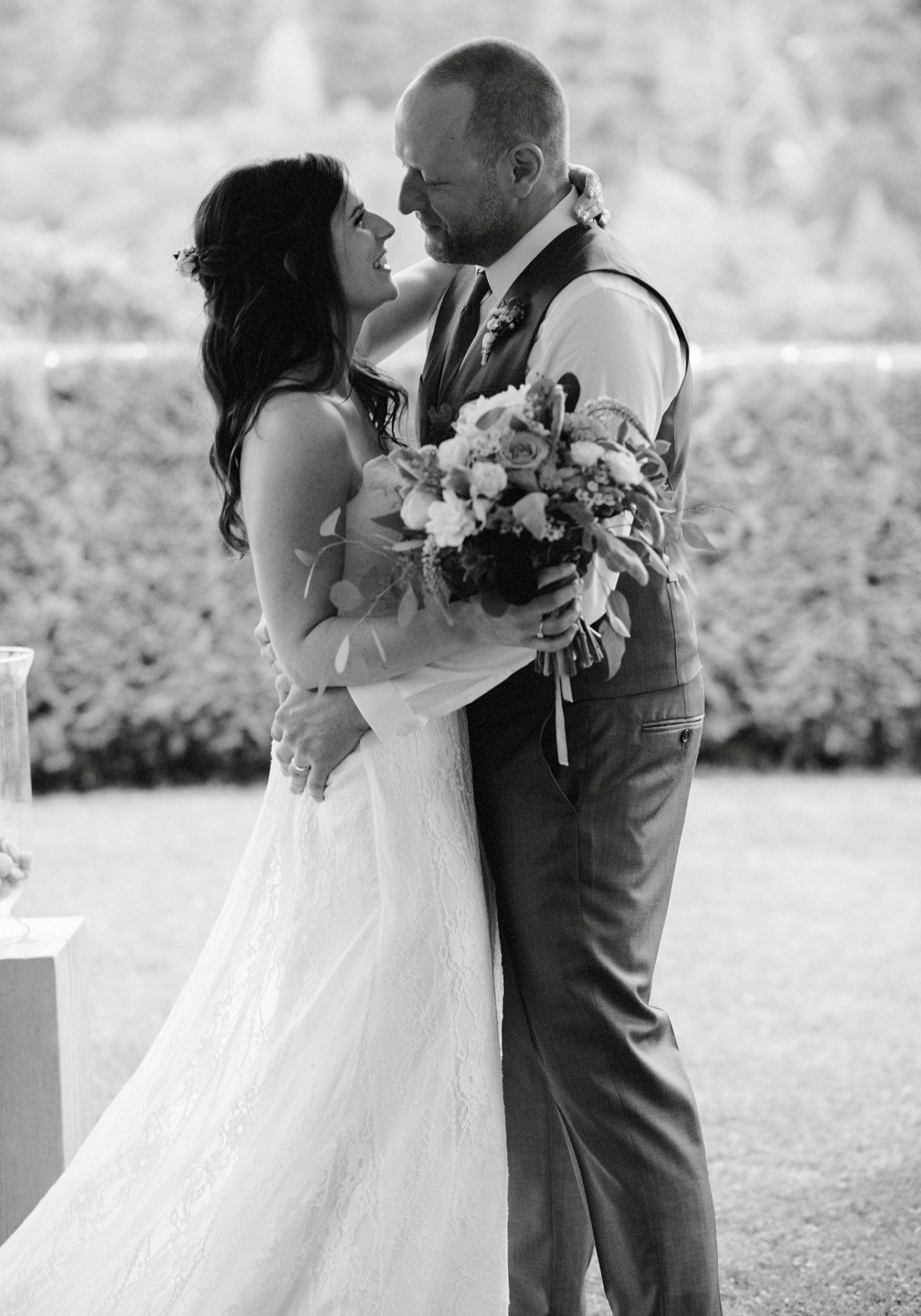 wedding ceremony at nita lake