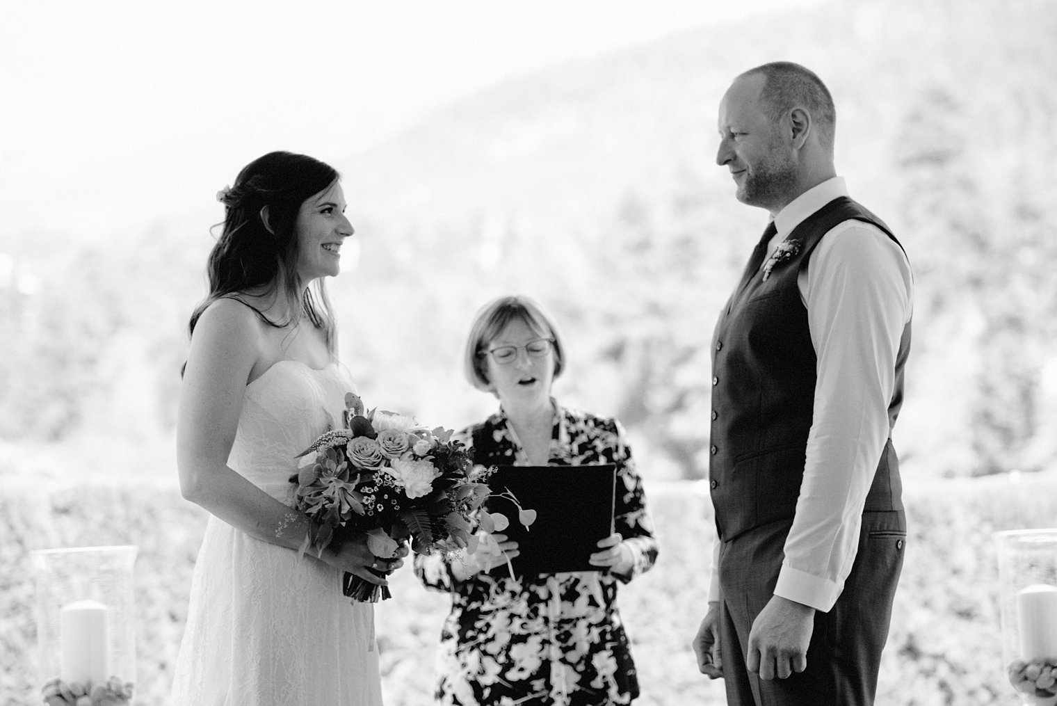 whistler backyard wedding ceremony