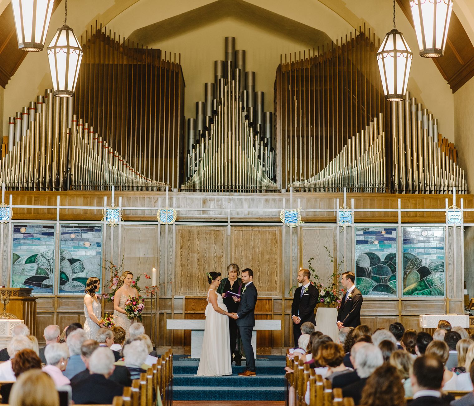 historic vancouver church wedding