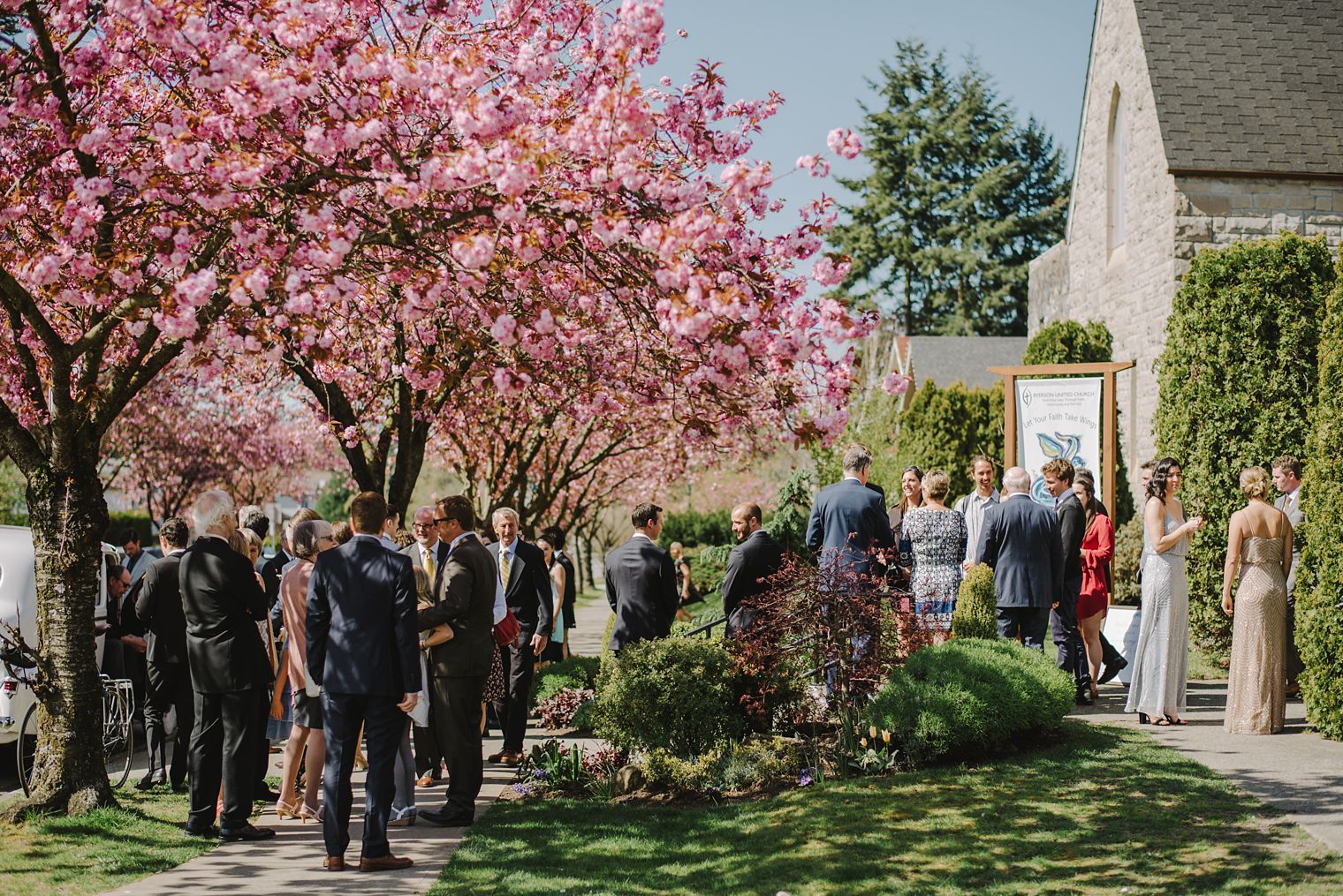 cherry blossom wedding inspiration