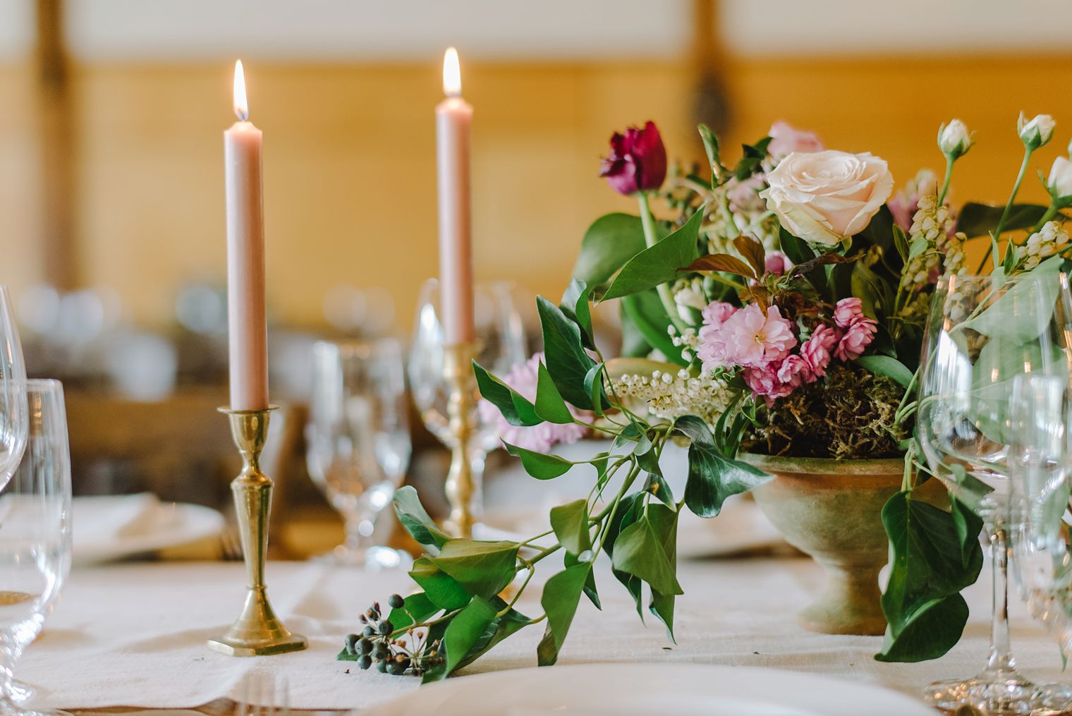 cherry blossom wedding decor