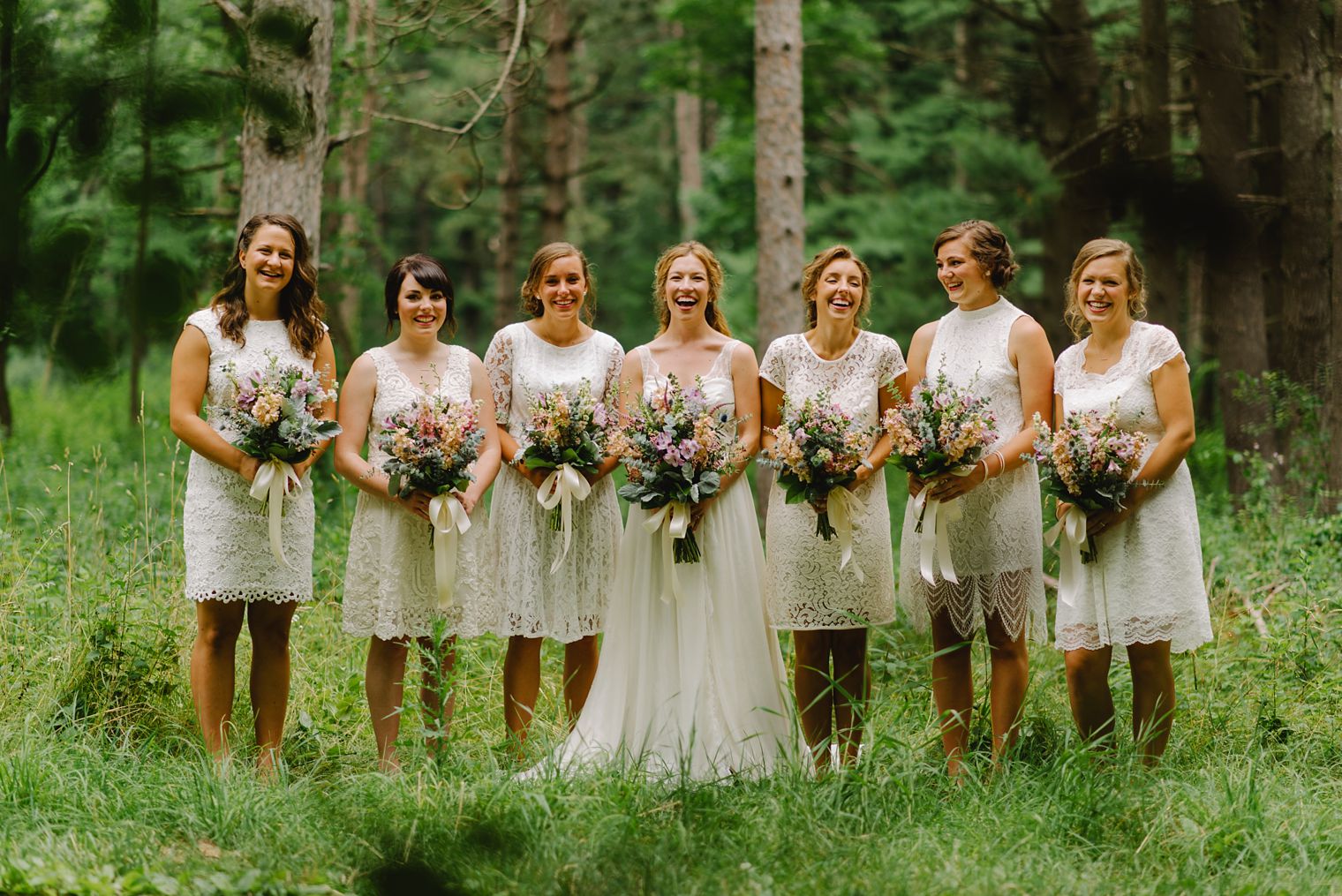 wisconsin forest wedding