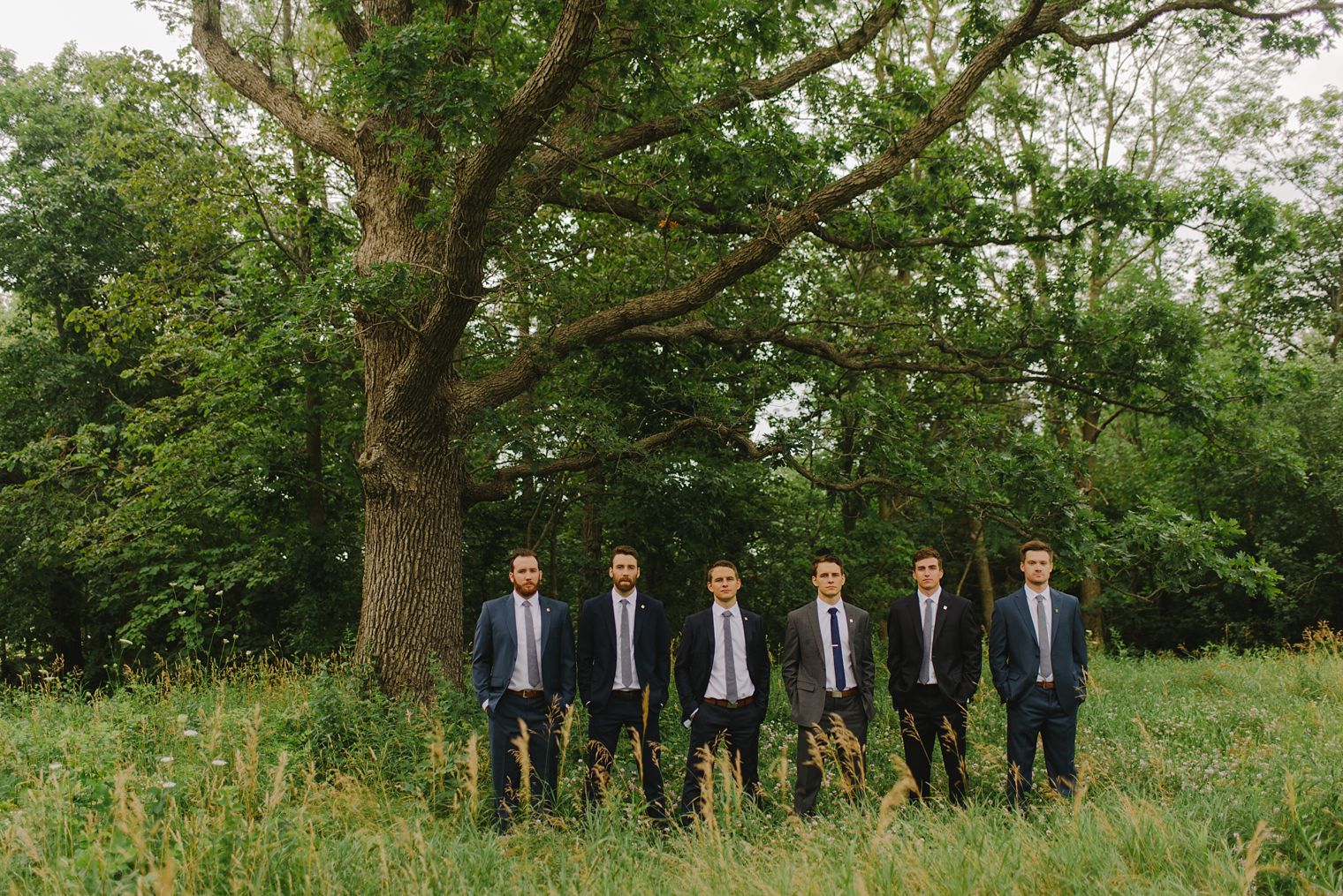 wedding in kettle moraine state forest