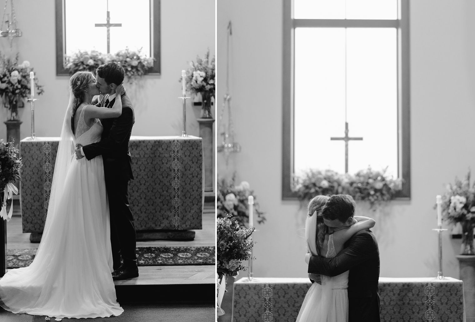 wedding at st marys church in dousman