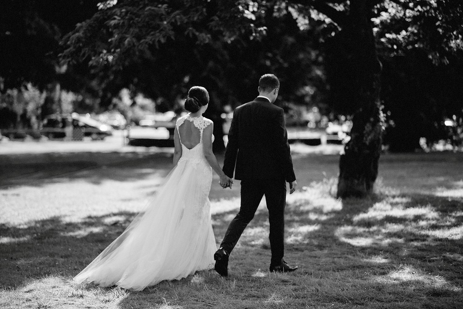 wedding portrait near jericho beach in vancouver