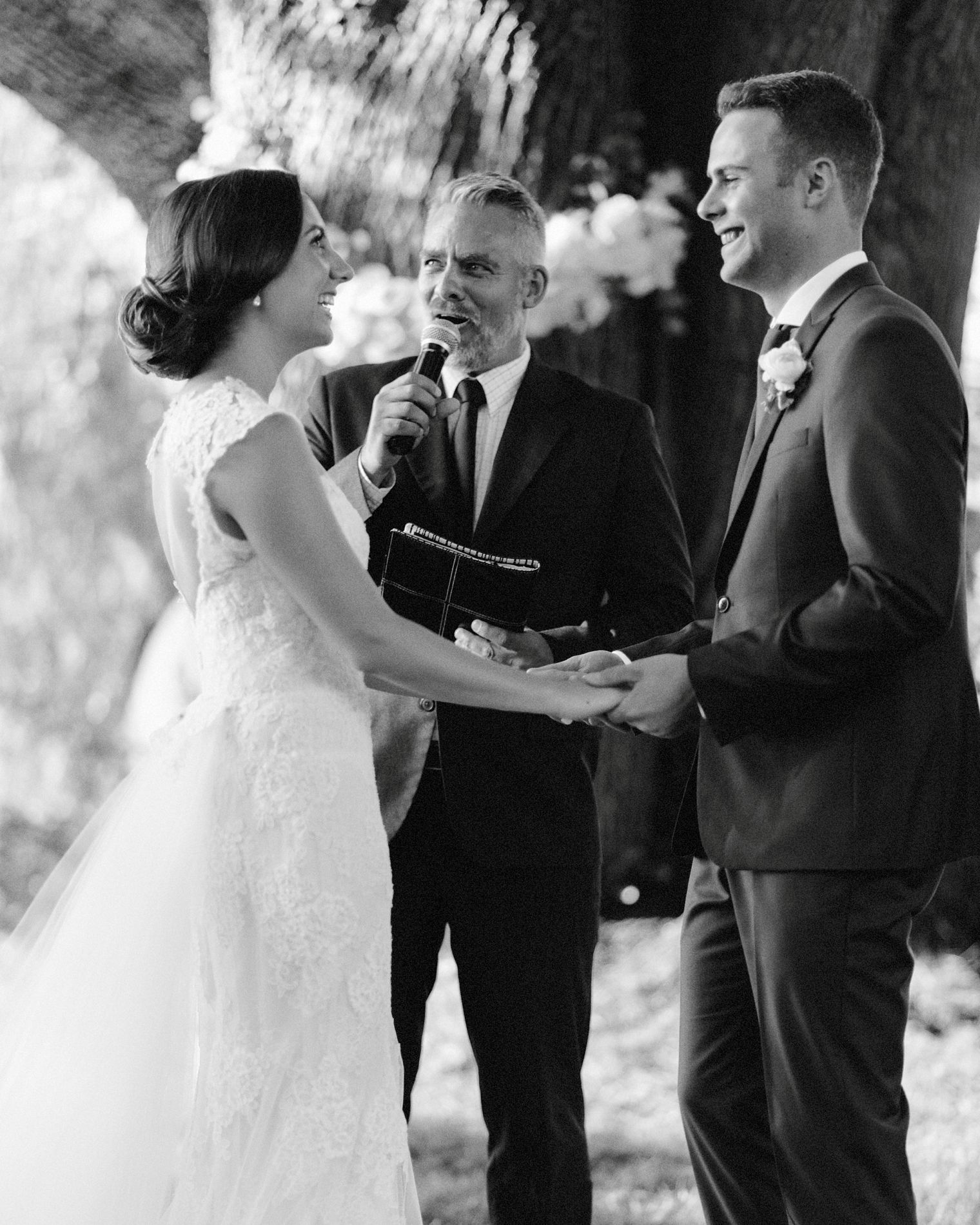 unique wedding ceremony at brock house in vancouver
