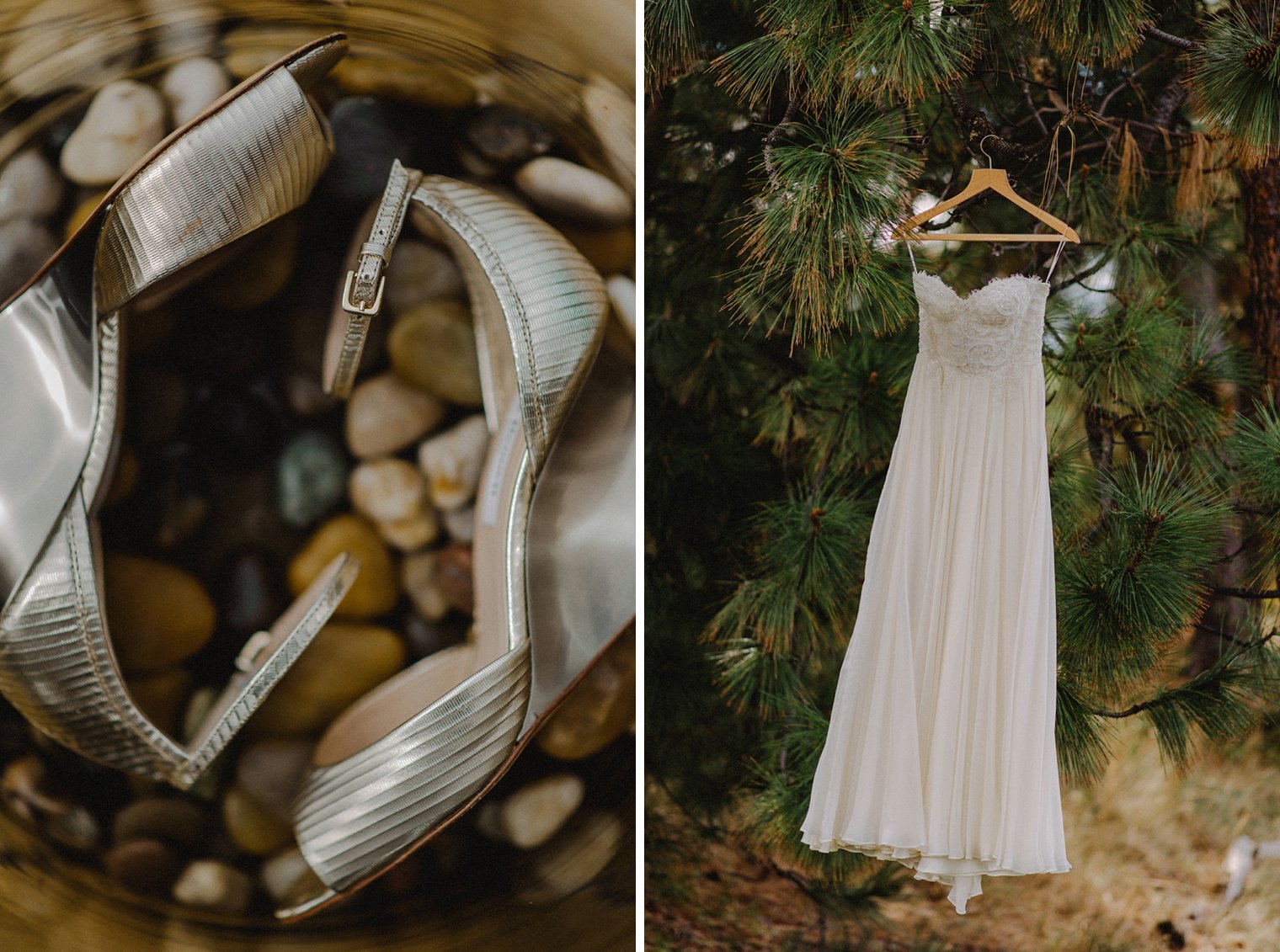 unique flowy wedding dress