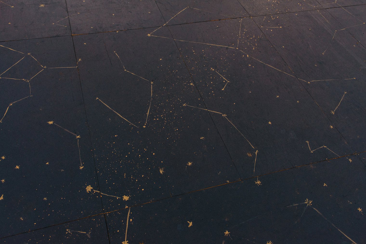 constellation theme dance floor