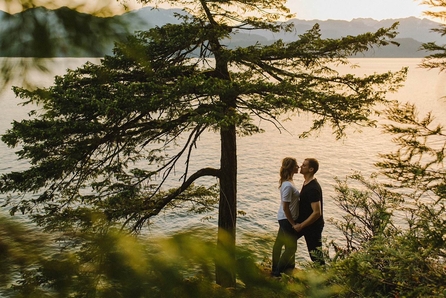 best harrison lake engagement