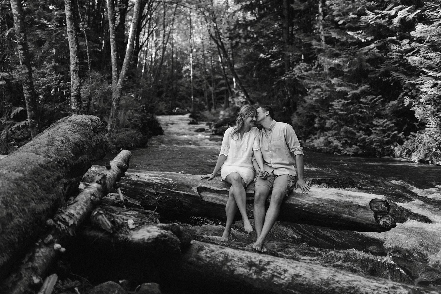 harrison lake engagement session