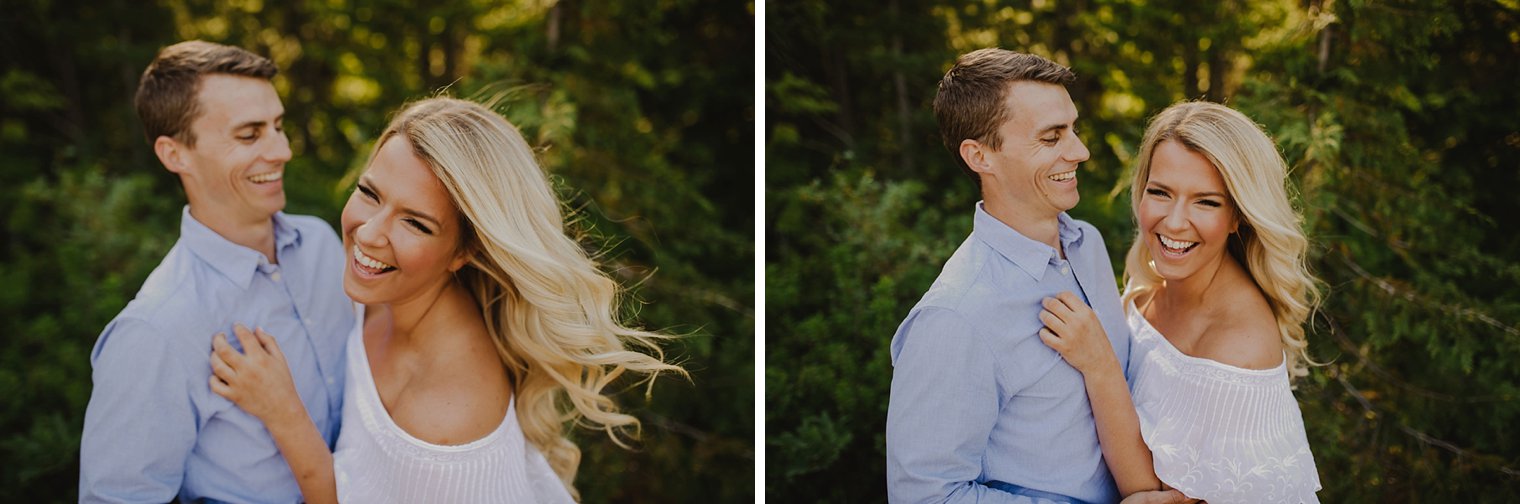 candid vancouver forest engagement