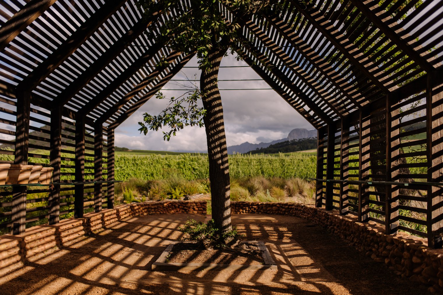 house of shadows wedding ceremony venue in stellenbosch