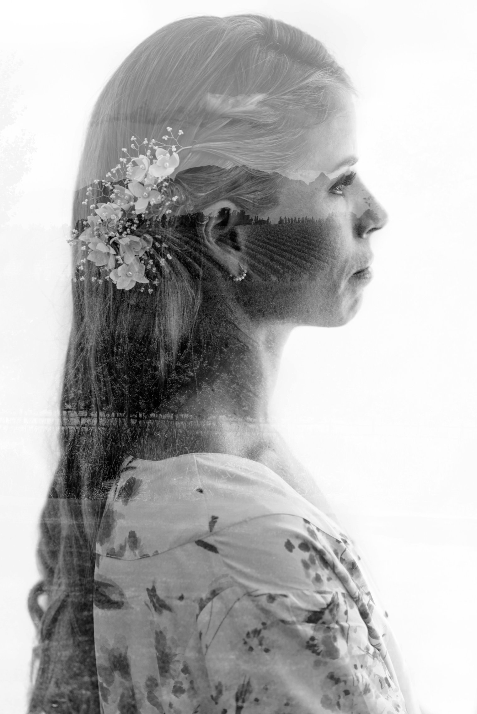 bridal portrait at babylonstoren