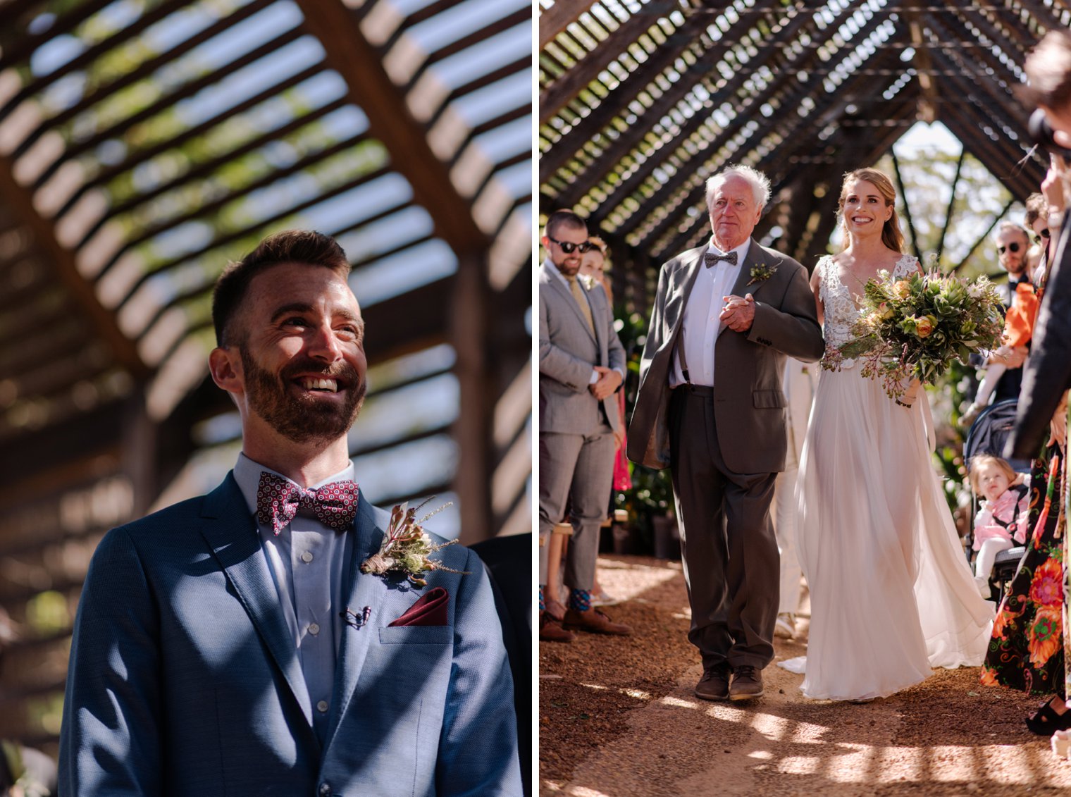 wedding ceremony at babylonstoren
