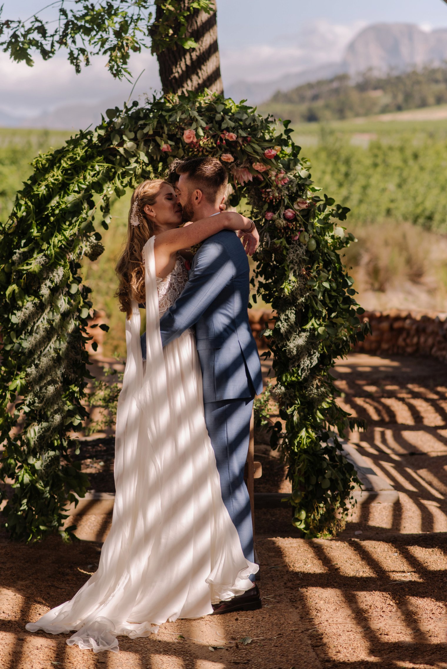 wedding ceremony at babylonstoren in house of shadows