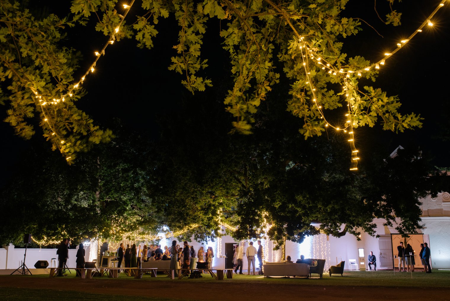 wedding setup at babylonstoren