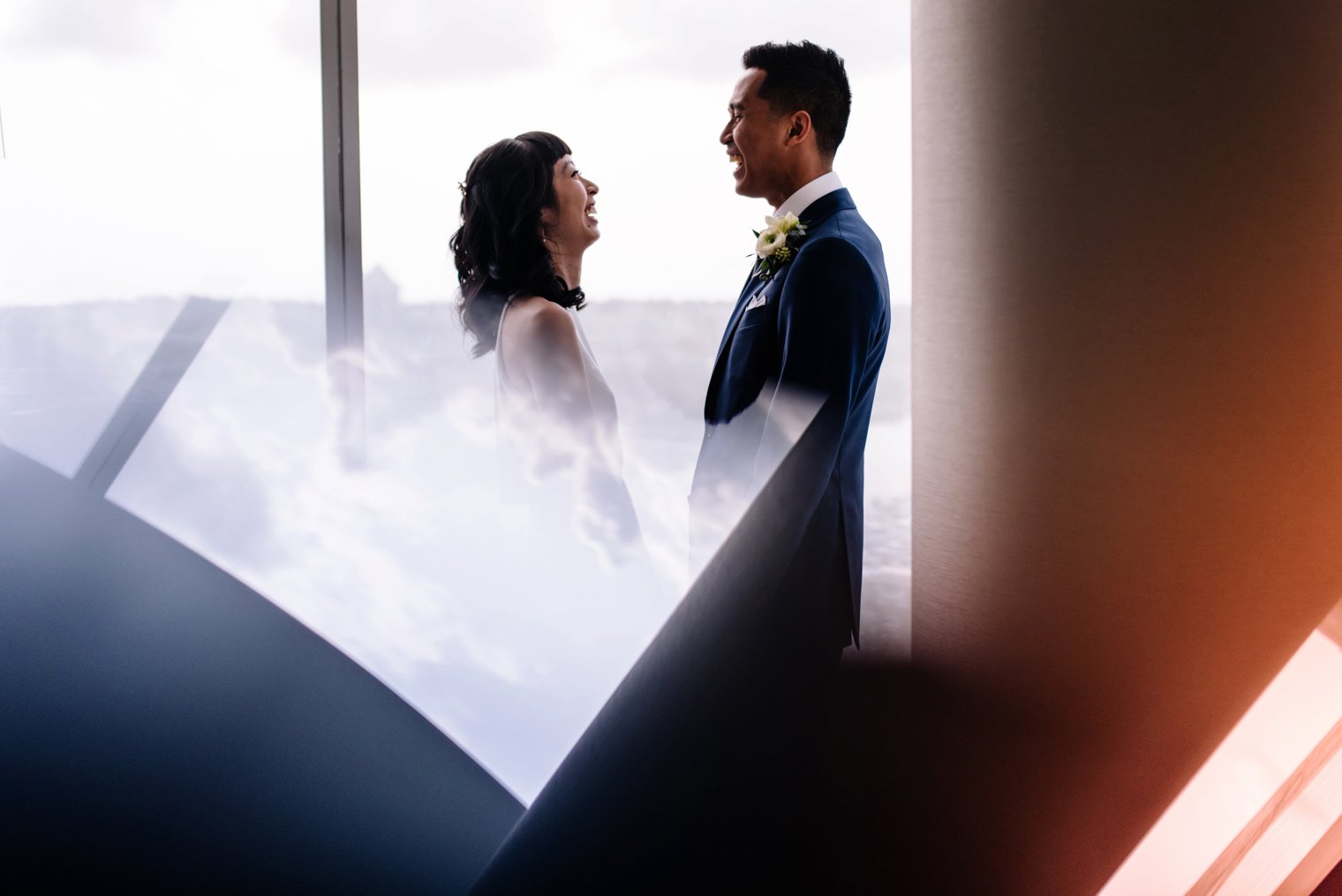 marriott parq vancouver wedding photo