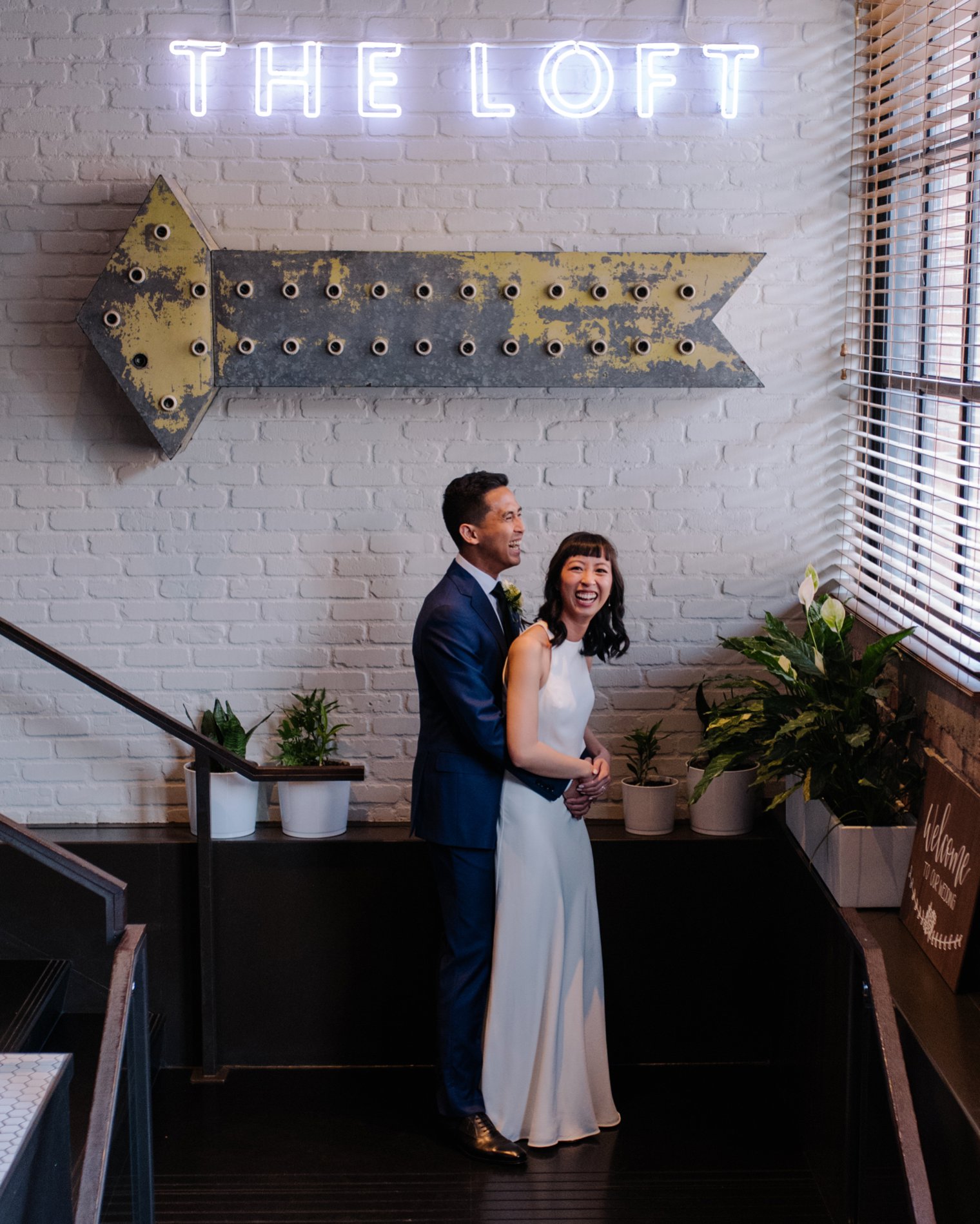 wedding photo at loft at earls yaletown