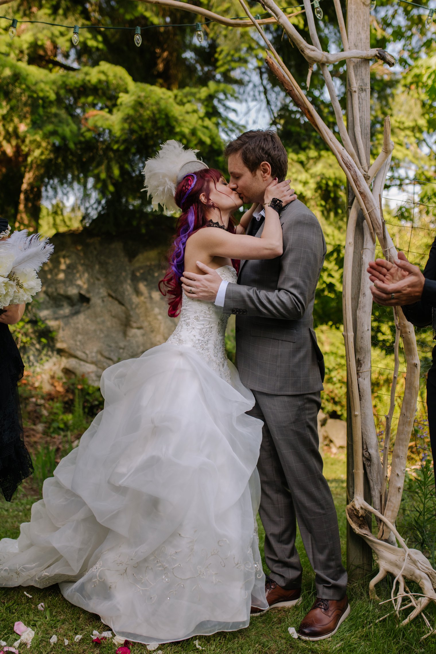 bowen island wedding ceremony
