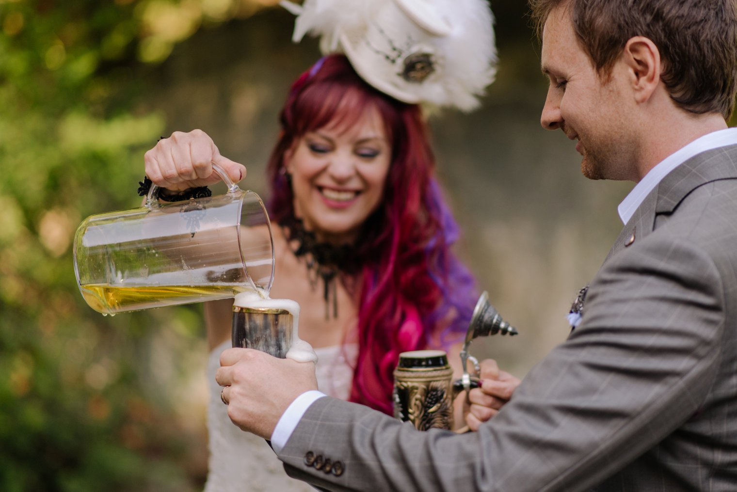 steampunk wedding ceremony