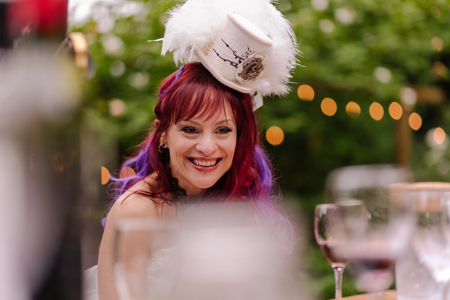 steampunk bride outfit