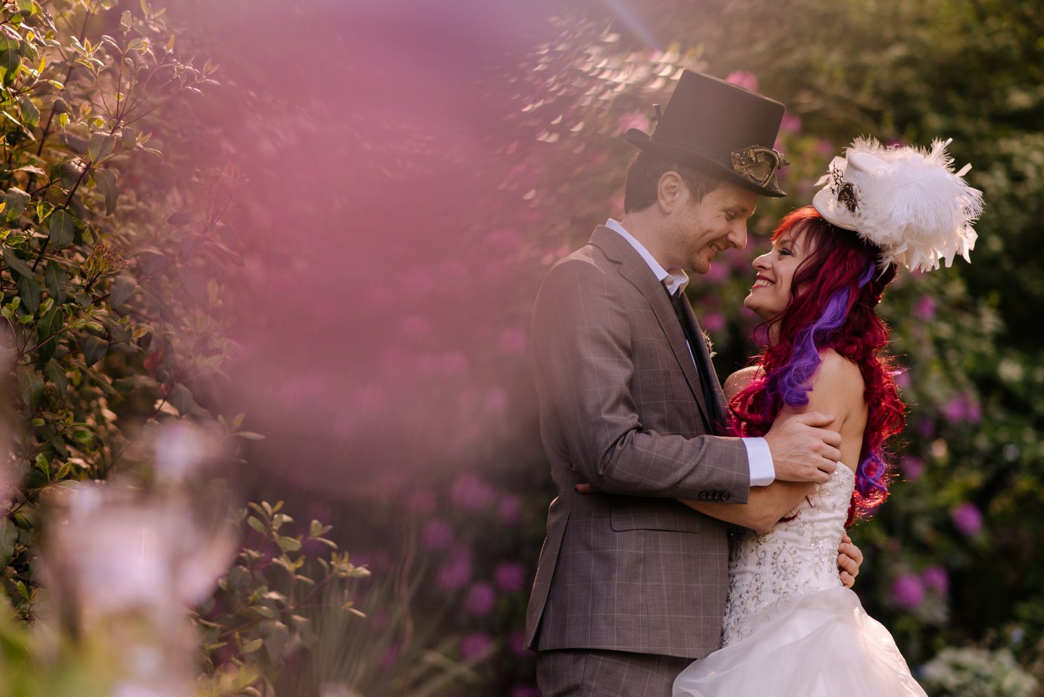 steampunk wedding photos