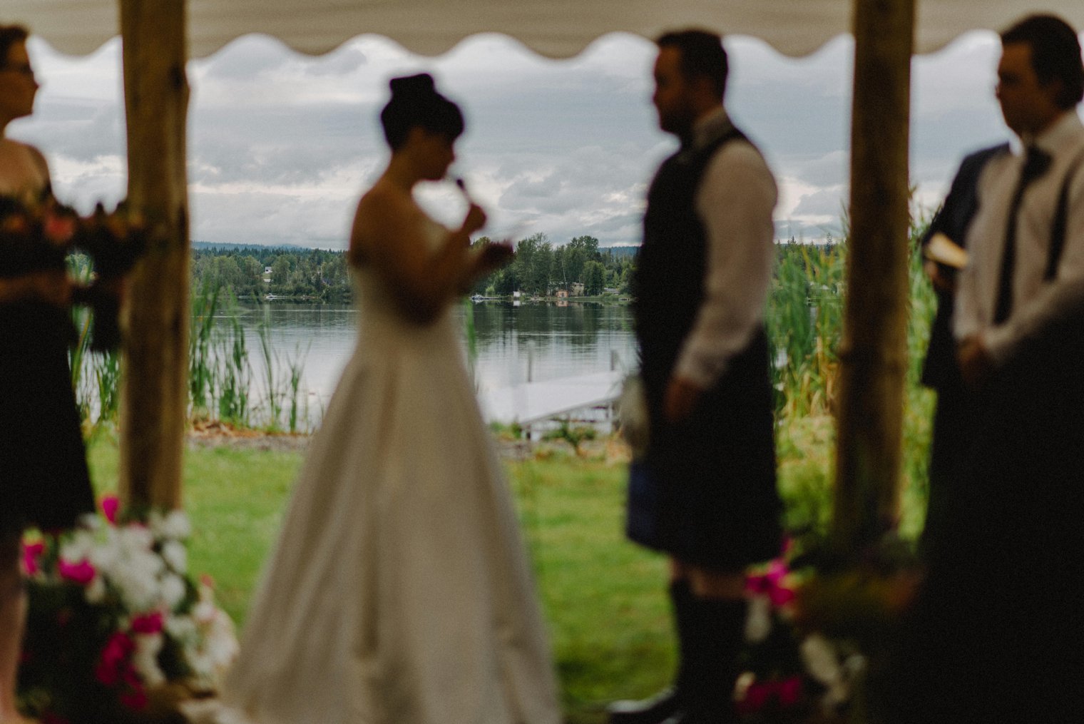 outdoor wedding venue Quesnel 