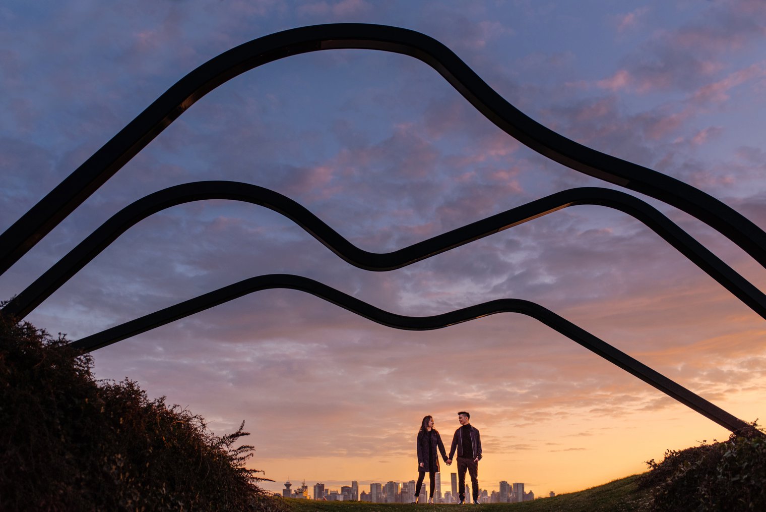 north vancouver engagement photos