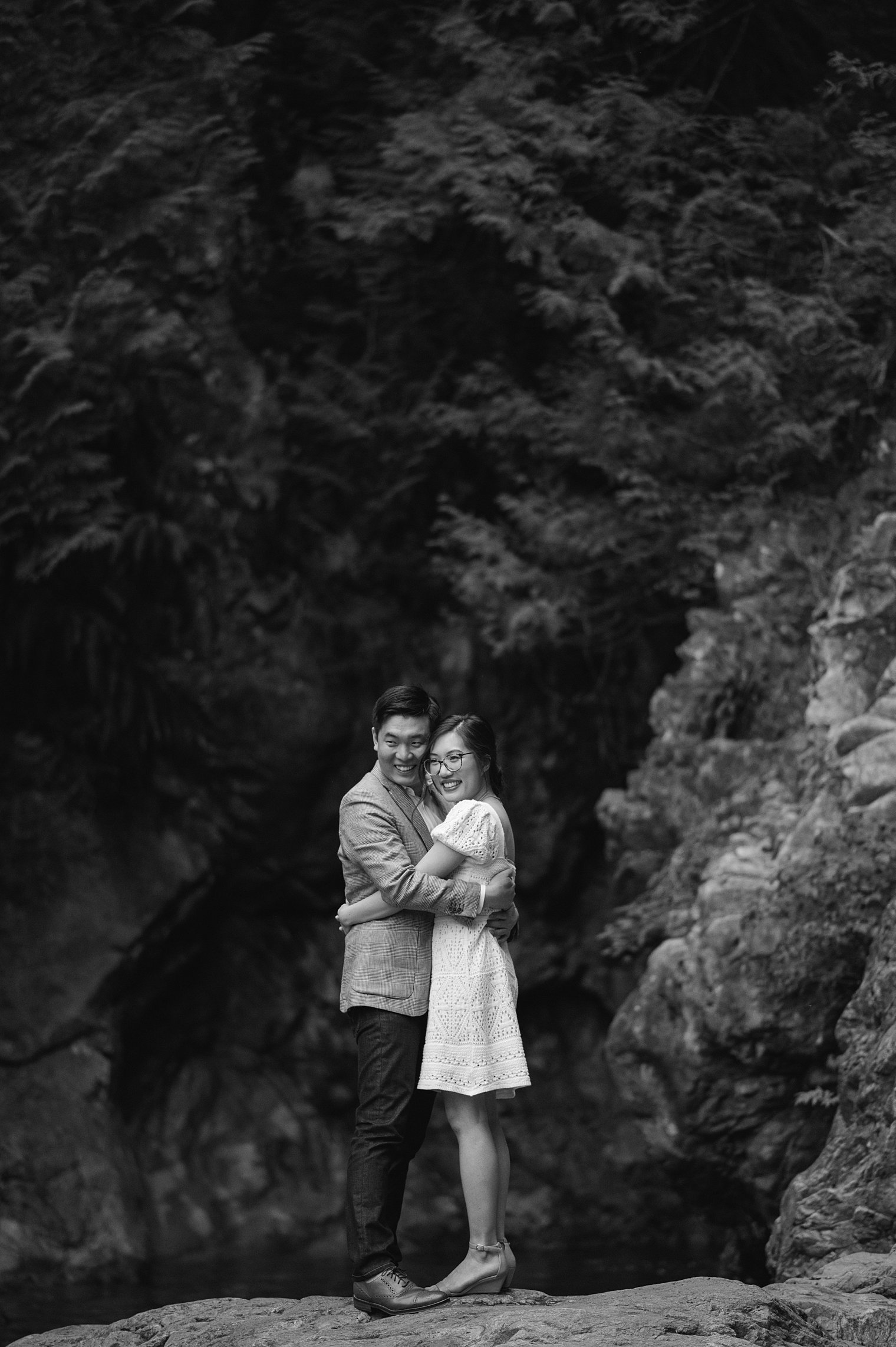 lynn valley park engagement